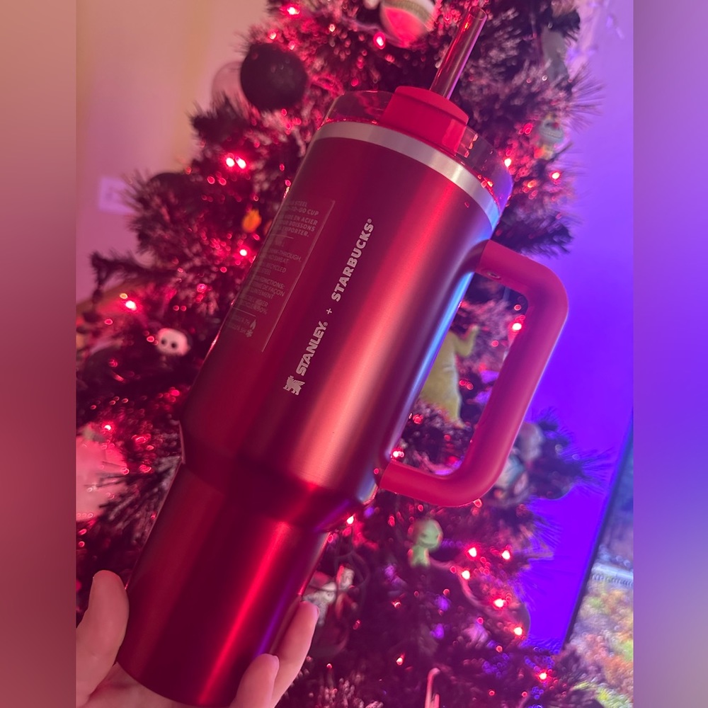Starbucks + Stanley Christmas Holiday 2023 Collab 40oz Red Tumbler NWT